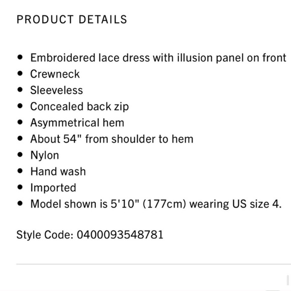 BCBGMAXAZRIA Andy red lace dress - Picture 6 of 6